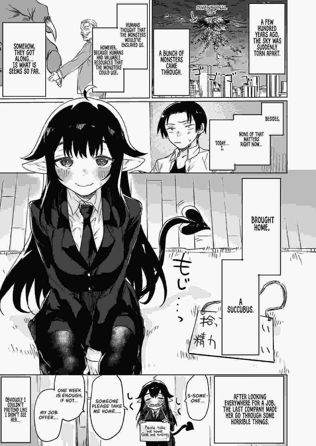 I Brought Home a Succubus who Failed to Find a Job.